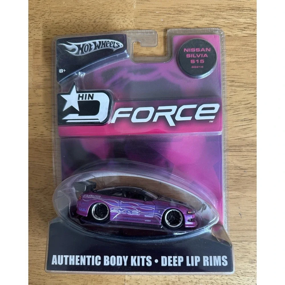 Hot‎ Wheels HIN D-Force Model G8216 Nissan Silvia S15 Purple Import Nights New